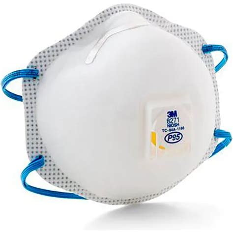 3m™ 8271 P95 Disposable Respirator W Exhalation Valve 10box