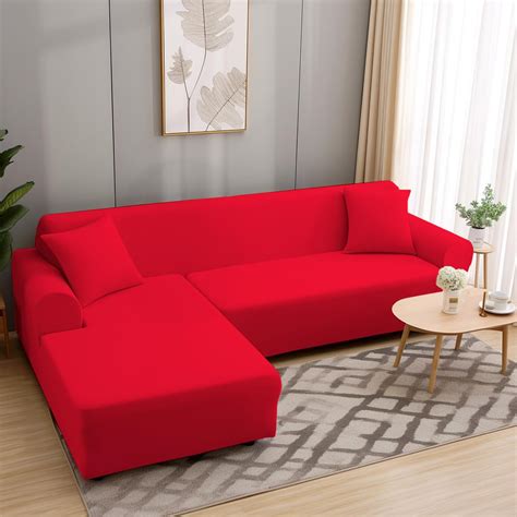 Amazon De Heyomart Sofabezug Ecksofa L Form Stretch Sofa Berzug