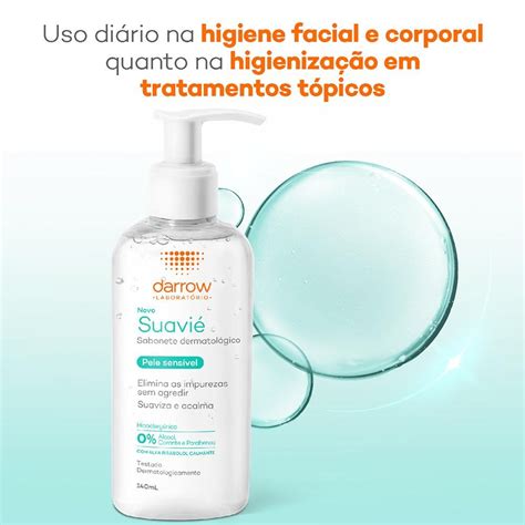 Darrow Suavié Sabonete Líquido Facial para Pele Sensível 140ml 140ml