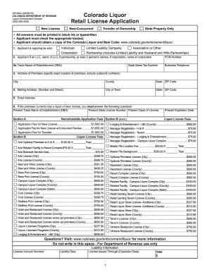 Fillable Online New Liquor License Applications City Of Steamboat