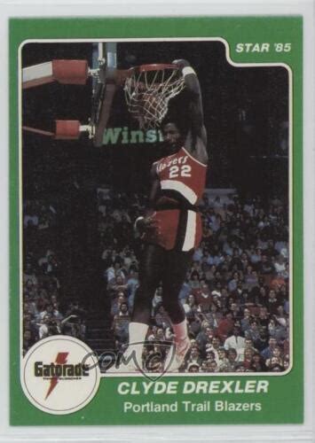 1984 85 Star Gatorade Slam Dunk Championship Clyde Drexler 4 HOF EBay