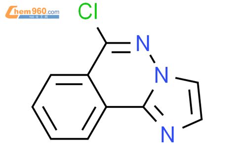 39115 67 8 Imidazo 2 1 a phthalazine 6 chloro 化学式结构式分子式molsmiles