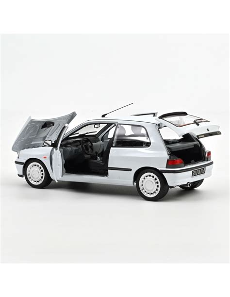 Voiture Miniature Renault Clio S Blanche Norev