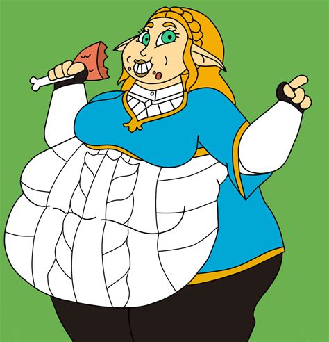 Fat Zelda by tubbybuddy on DeviantArt