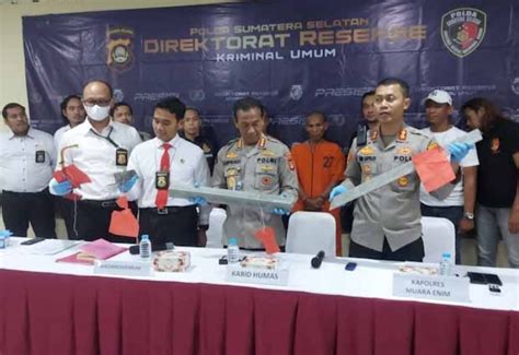 Jatanras Polda Sumsel Tangkap 2 Pelaku Pengrusak Tower SUTT Milik PLN