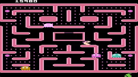 ATARI 5200 Ms Pac Man 1983 Atari MS PACMAN PLAYED FROM PANTHEON