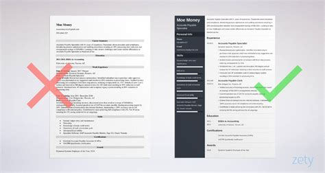 Accounts Payable Resume Examples And Writing Guide 2024