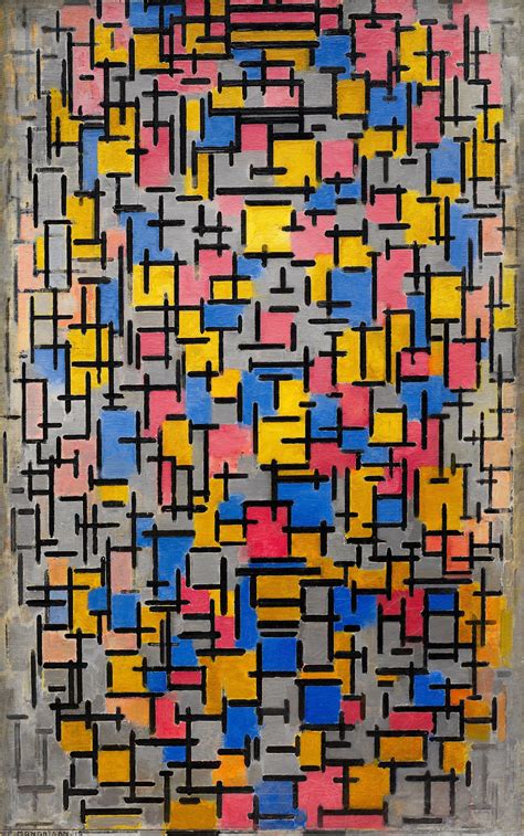 Composition Piet Mondrian De Stijl Mondrian