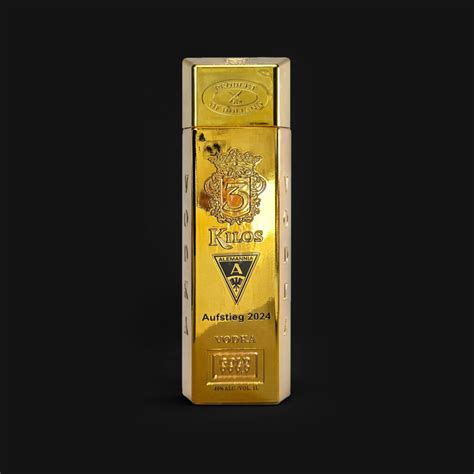 Kilos Vodka Gold L Sonderedition Aufstieg Alemannia Aachen