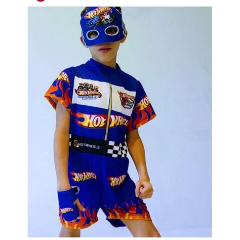Fantasia Infantil Hot Wheels Shopee Brasil