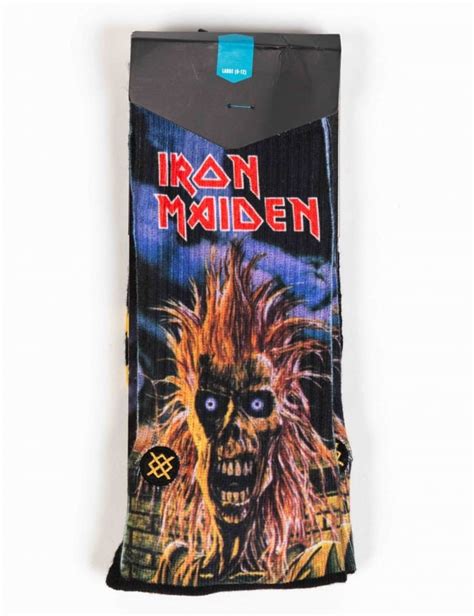 Stance Socks Iron Maiden Socks Black Accessories From Fat Buddha