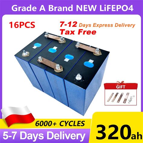 EVE Catl 320AH 280Ah 3 2V Lifepo4 Battery Rechargeable Cell 12V 24V 48V