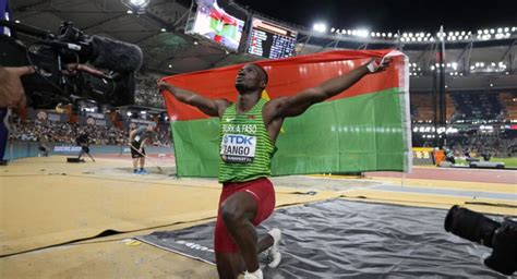 Mondiaux d Athlétisme 2023 Le burkinabé Hugues Fabrice Zango