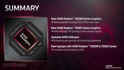 Amd Outs Radeon Rx 7600m And Rx 7600s Rdna3 Mobile Discrete Gpus