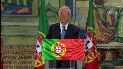 Marcelo Rebelo De Sousa Reeleito Presidente Da Rep Blica Primeira Volta