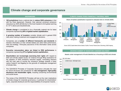 Review Of The G20 Oecd Principles Of Corporate Governance Ppt