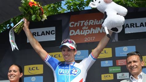 Arnaud D Mare Fdj Remporte La E Tape Du Crit Rium Du Dauphin Entre