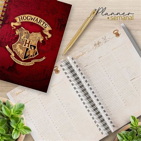 Semanal Planner Harry Potter Fazendo A Nossa Festa