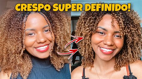 Como Definir O Cabelo Crespo Dicas Essenciais Youtube