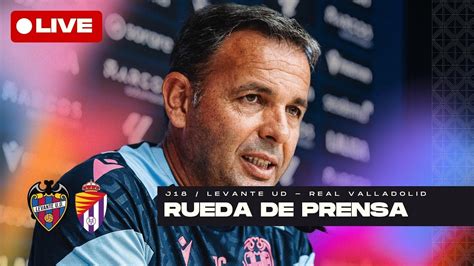 En Directo Rueda De Prensa De Javi Calleja Previa Al Encuentro Ante