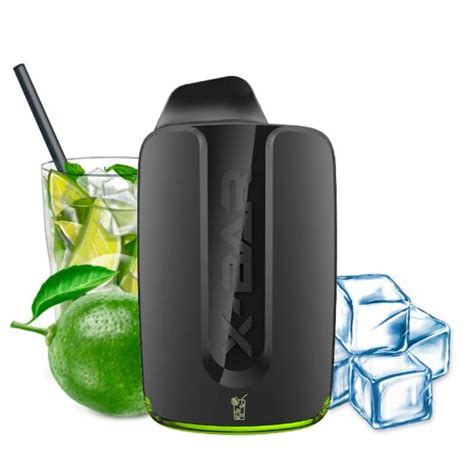 Lime Mojito Ice X Bar Box Puffs Pod Desechable Sin Nicotina