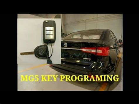 Mg Key Programming How To Mg Cars Key Programming Youtube