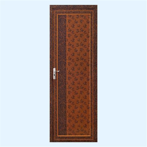 Swing Glossy Sintex Brown Maple Indiana PVC Door For Exterior At Rs