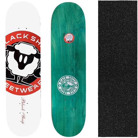 Shape Black Sheep Profissional Logo Branco 8 0 Virtual Skate Shop A