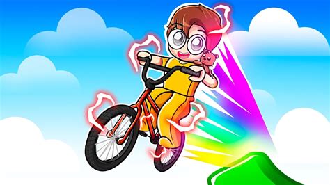 Bean Hits 10 000 000 MPH In Roblox Bike Obby YouTube