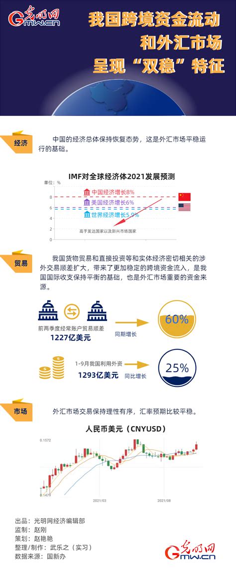 数据图解丨我国跨境资金流动和外汇市场呈现“双稳”特征 光明网