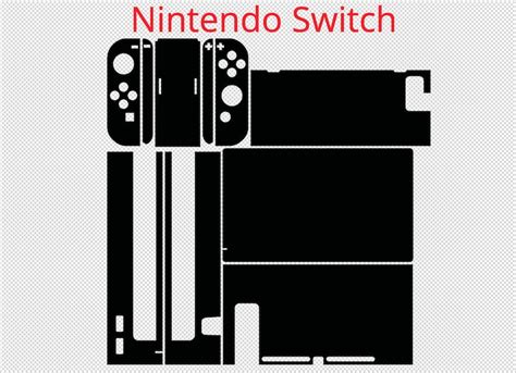 Nintendo Switch Skin Template Etsy