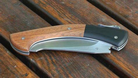 Navaja Triba Custom Folding Knife With Tri Ad Lock Modification