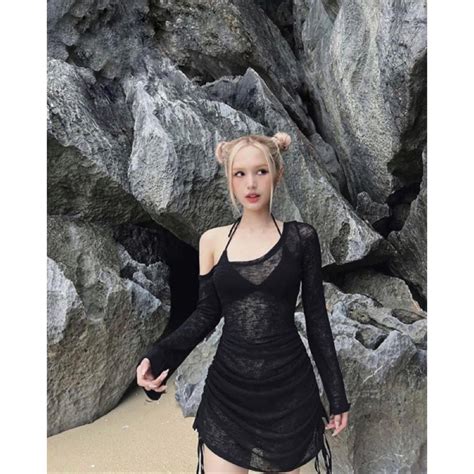 Hion Store Set bikini đen loại Shopee Việt Nam