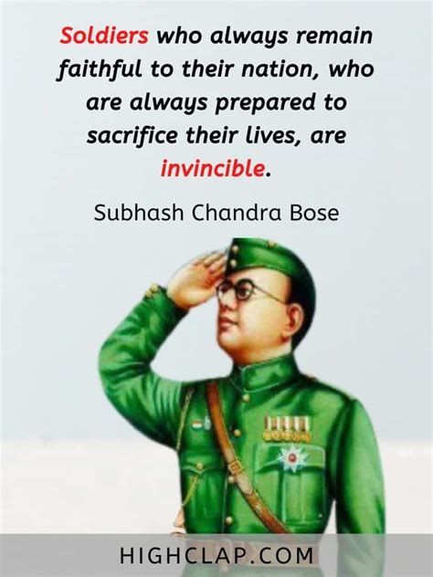 65+ Best Netaji Subhash Chandra Bose Quotes And Slogans