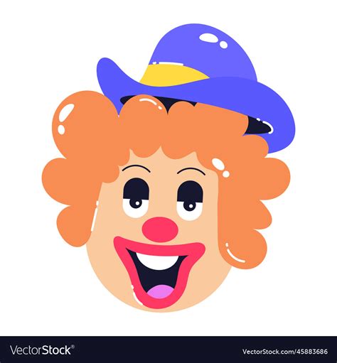 Joker face Royalty Free Vector Image - VectorStock