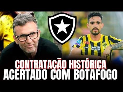 Saiu Agora Textor Fecha Contrata O Hist Rica Para O Botafogo Todos