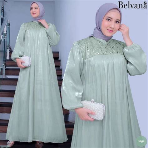 Jual Baju Kondangan Gamis Wanita Ceruty Aplikasi Mutiara Terbaru 2024