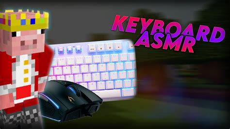 Keyboard Mouse Asmr Sounds Handcam Bedwars Youtube