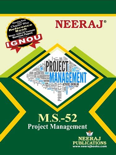 Buy Neeraj M S Project Management English Medium For Ma Ignou