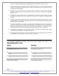 Nevada Structured Settlement Purchase Company Surety Bond Form Fill