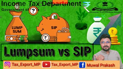 Sip Vs Lumpsum Investment Stock Market Share Market Youtube