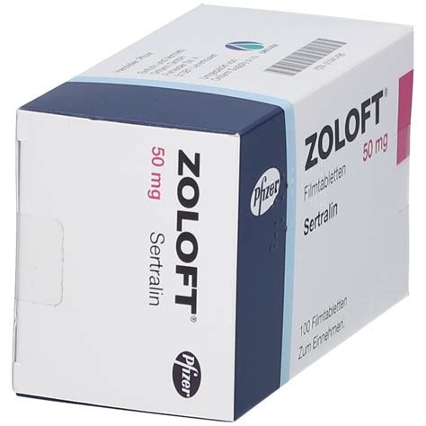 Zoloft 50 Mg 100 St Mit Dem E Rezept Kaufen Shop Apotheke