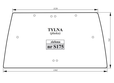 Szyba Tylna Landini Zielona Centrum Rolnictwa