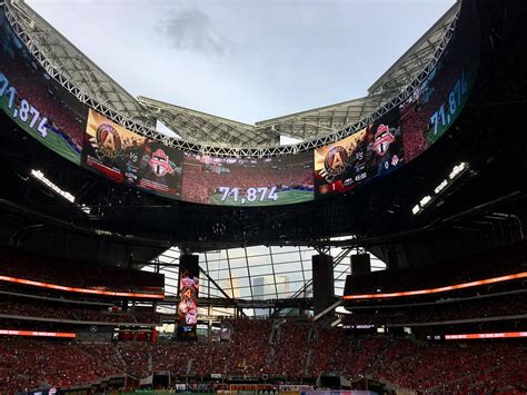 Record Breaking Attendance! : r/AtlantaUnited
