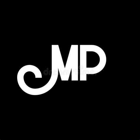 Diseño De Logotipo De Letra Mp Icono Del Logotipo Del Mp De Letras