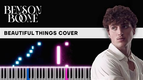 Benson Boone Beautiful Things Piano Tutorial Sheets YouTube