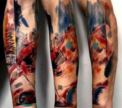 Top Best Abstract Tattoos For Men Artistic Designs Abstract Tattoo