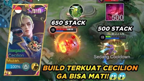 NIH BUILD TERKUAT CECILION UNTUK SEKARANG DI LOCK ALDOUS 650 STACK