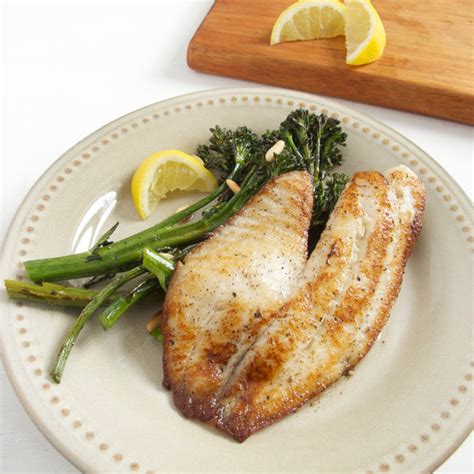 Lemon Pepper Tilapia With Roasted Broccolini Tessemaes