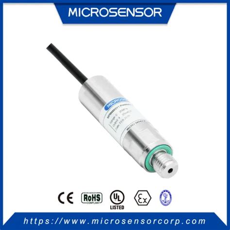 Microsensor Accurate 4 20mADC Pressure Sensor 1 5VDC ATEX Explosion